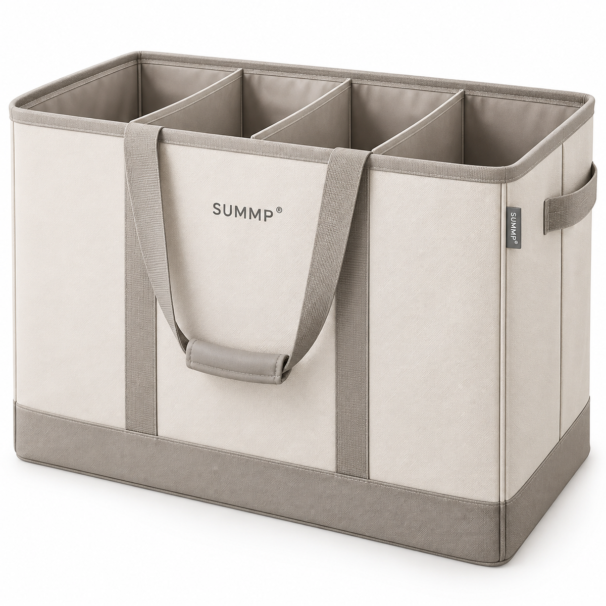 SUMMP® FoldSort 4-Section Laundry Basket