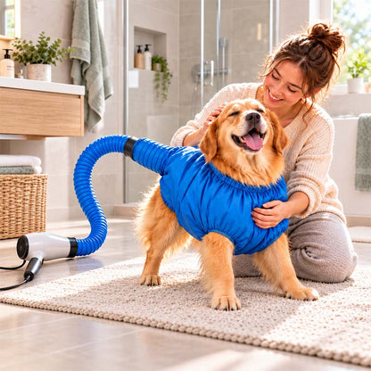 Healrize®Pet Drying Bag for Dogs & Cats – 360° Hands-Free Fast Dryer