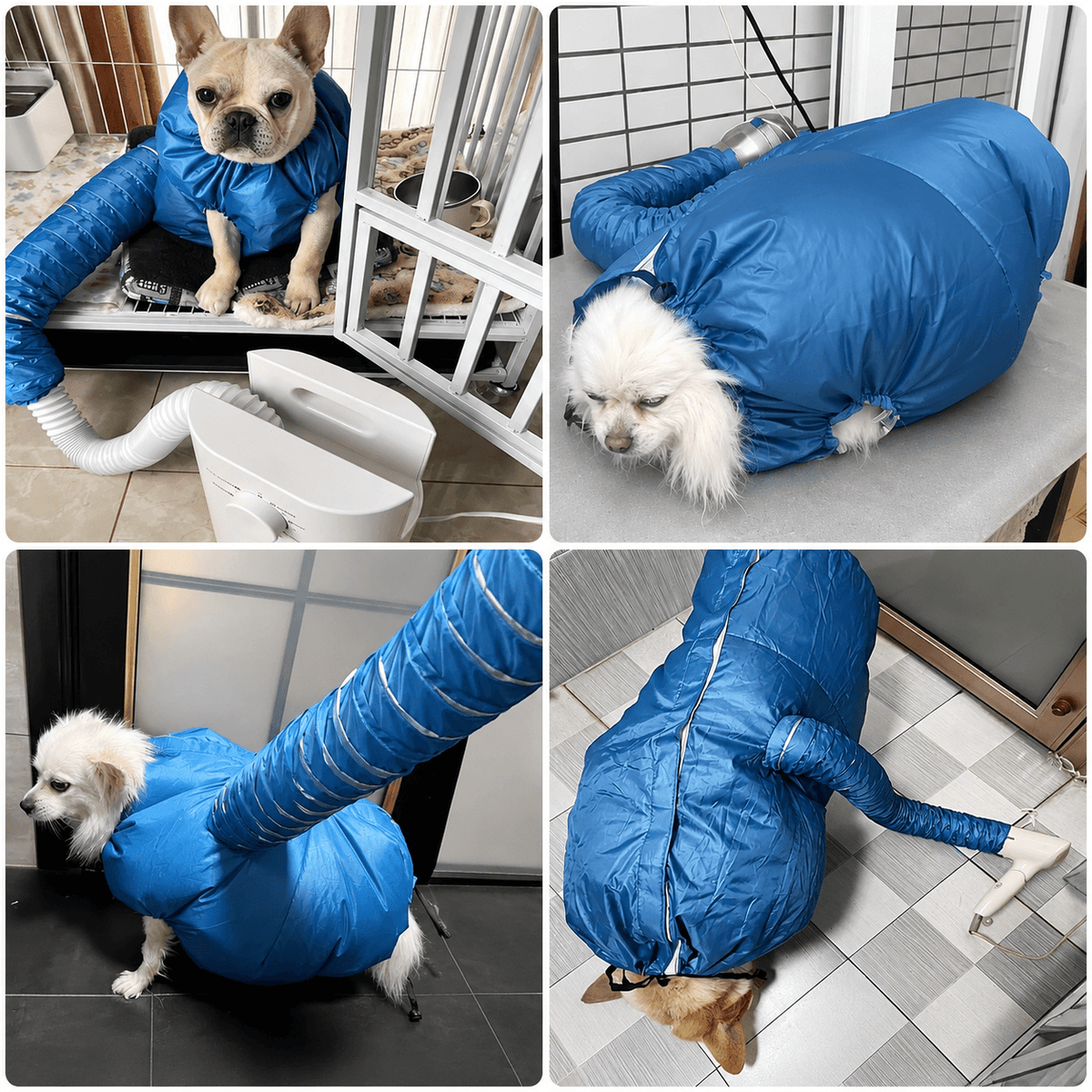 Healrize®Pet Drying Bag for Dogs & Cats – 360° Hands-Free Fast Dryer
