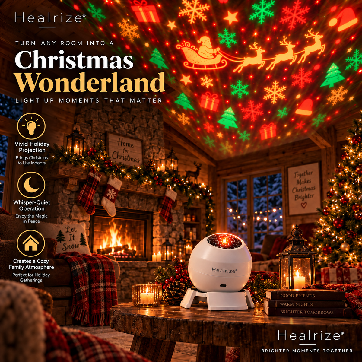 🎄 Healrize®Magical Christmas Lights ✨ Light Up the Holiday Magic