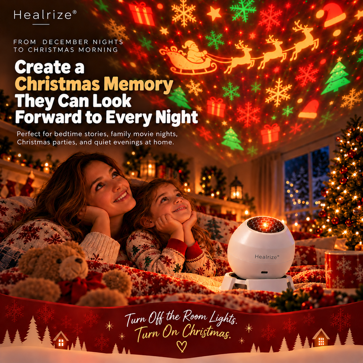 🎄 Healrize®Magical Christmas Lights ✨ Light Up the Holiday Magic