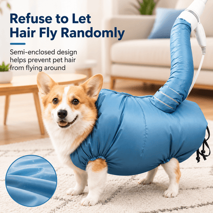 Healrize®Pet Drying Bag for Dogs & Cats – 360° Hands-Free Fast Dryer