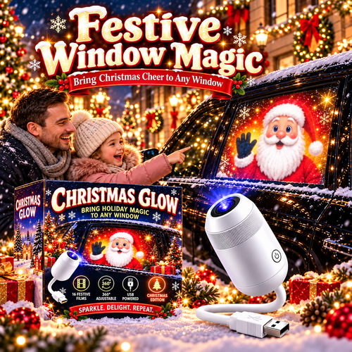 🎅Healrize® Christmas Car Projector Light ✨ Bring Holiday Magic on the Road