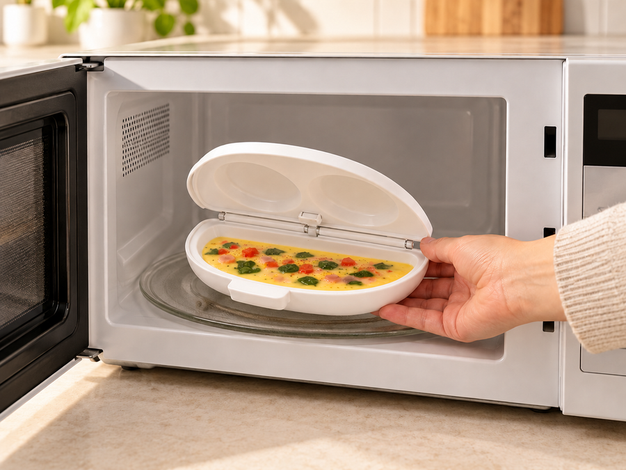 Place in the microwave